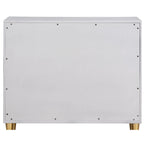 Meuble console moderne gris à 3 tiroirs – 1 personne
