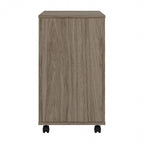 Classeur mobile à 2 tiroirs avec roulettes – Noyer Hickory / Noyer noir / Gris platine / Gris tempête / Blanc