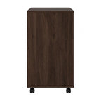 Classeur mobile à 2 tiroirs avec roulettes – Noyer Hickory / Noyer noir / Gris platine / Gris tempête / Blanc