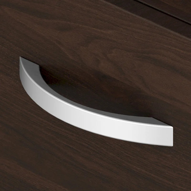 Classeur mobile à 2 tiroirs avec roulettes – Noyer Hickory / Noyer noir / Gris platine / Gris tempête / Blanc