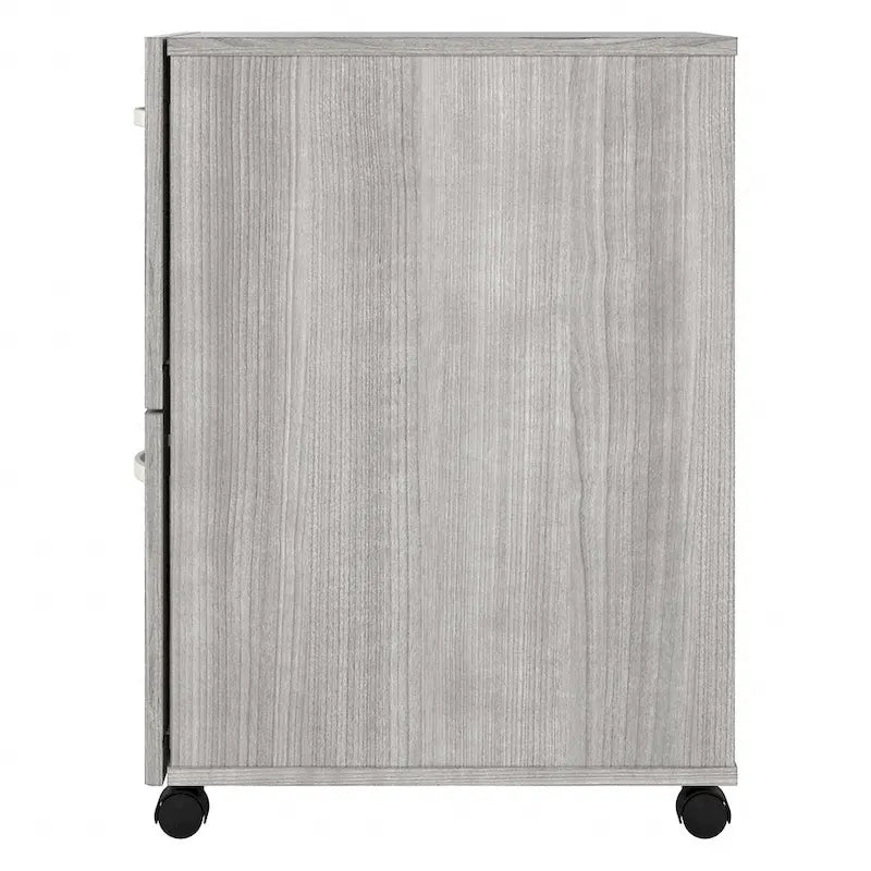 Classeur mobile à 2 tiroirs avec roulettes – Noyer Hickory / Noyer noir / Gris platine / Gris tempête / Blanc