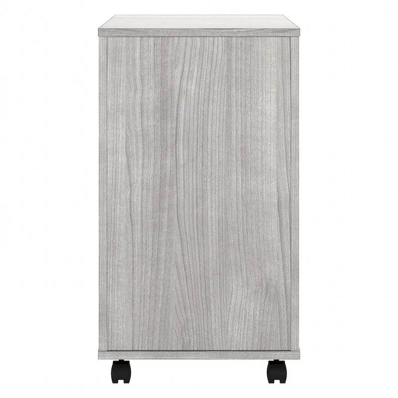 Classeur mobile à 2 tiroirs avec roulettes – Noyer Hickory / Noyer noir / Gris platine / Gris tempête / Blanc