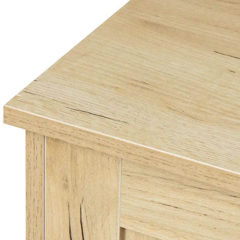 Buffet vaisselier en bois de chêne/expresso/noyer avec 3 portes et 2 tiroirs