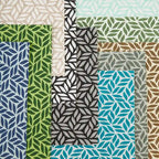 Doublure d'étagère non adhésive, lot de 2 – Plusieurs couleurs et motifs