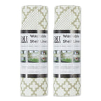 Doublure d'étagère non adhésive, lot de 2 – Plusieurs couleurs et motifs