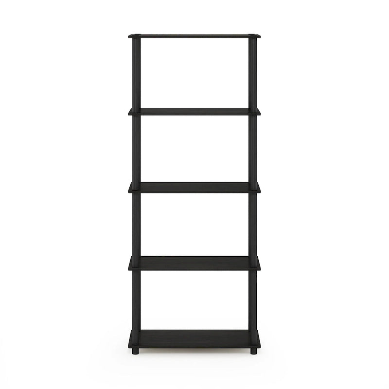 Étagère à livres autoportante à 5 niveaux, multicolore, simple