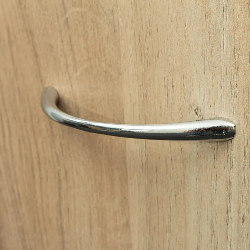 Armoire haute noire/noyer/blanche/chêne, 6 portes 1 tiroir, simple