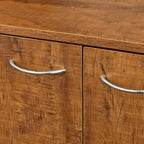 Armoire haute noire/noyer/blanche/chêne, 6 portes 1 tiroir, simple