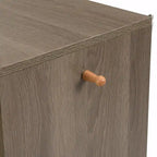 Banc de rangement pour chaussures blanc/gris foncé avec siège rembourré, 15-20 paires