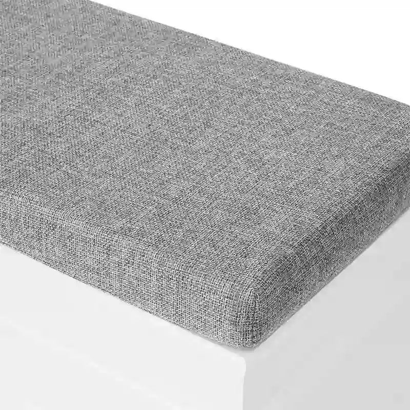 Banc à chaussures à tiroirs rabattables, Noir / Blanc / Gris, 1 place