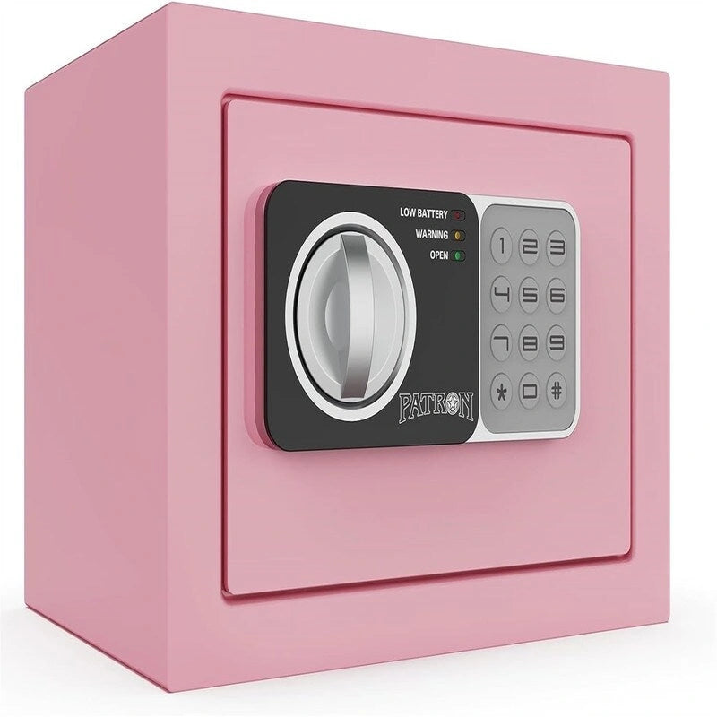 Coffre-fort à clavier électronique – Noir / Vert / Bleu / Rose, utilisateur unique