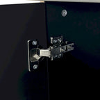Armoire de rangement 4 portes, Champagne/Bleu, Convient pour 1 à 2 utilisateurs