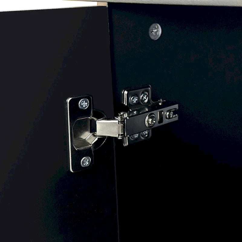 Armoire de rangement 4 portes, Champagne/Bleu, Convient pour 1 à 2 utilisateurs