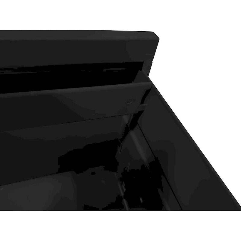 Classeur vertical en acier noir/blanc – 2/3/4/5 tiroirs, pour 1 à 5 utilisateurs