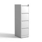 Classeur vertical en acier noir/blanc – 2/3/4/5 tiroirs, pour 1 à 5 utilisateurs