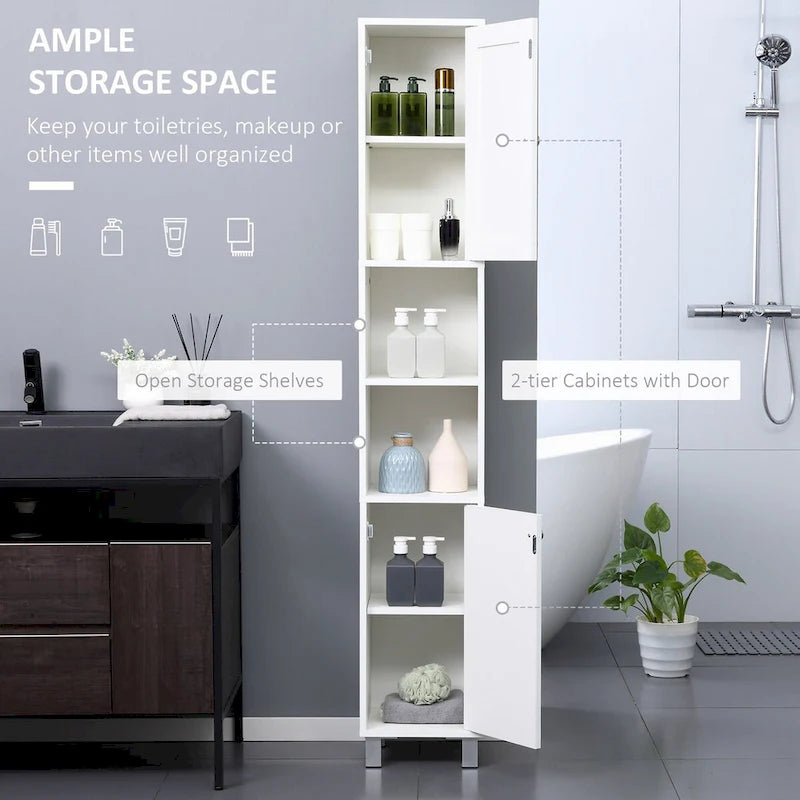 Meuble haut de salle de bain blanc avec miroir
