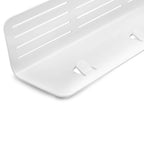 Étagère de douche en aluminium XL – Blanc / Nickel brossé / Gris / Noir – Utilisation individuelle ou multiple