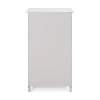 Meuble de salle de bain autoportant gris clair/noir, 1 porte et 1 tiroir, 1 personne