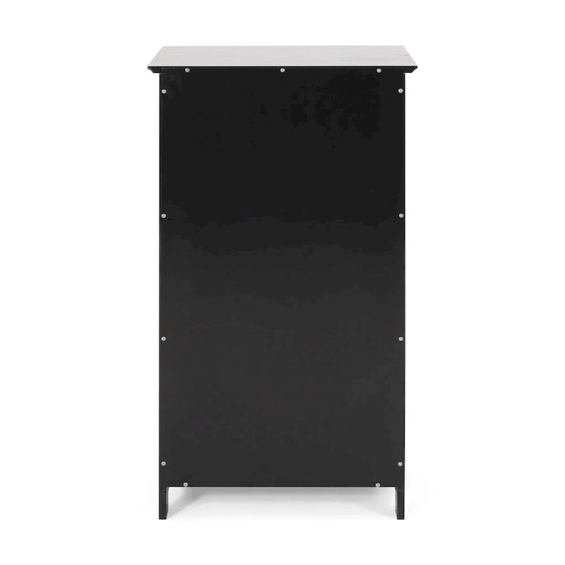 Meuble de salle de bain autoportant gris clair/noir, 1 porte et 1 tiroir, 1 personne