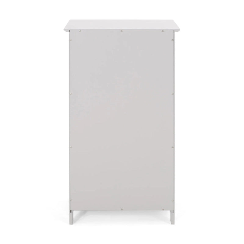 Meuble de salle de bain autoportant gris clair/noir, 1 porte et 1 tiroir, 1 personne