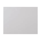 Meuble de salle de bain autoportant gris clair/noir, 1 porte et 1 tiroir, 1 personne